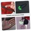 Glow-in-the-Dark Zipper Pull Extensions, 10-Pack, Plastic, White view 4