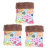WOONEKY 3-Piece Fleece Bedding Set for Small Pets view 1