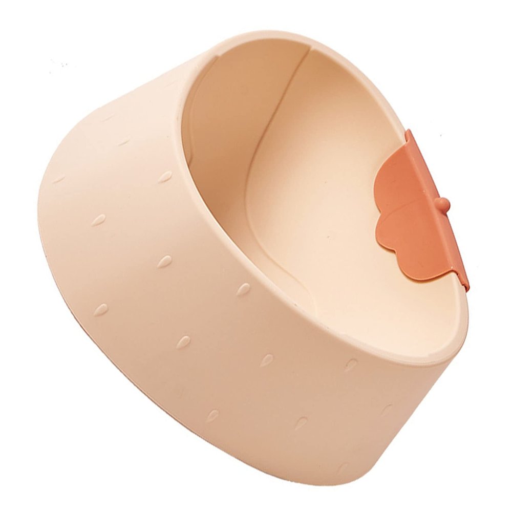 Anti-Slip Dog Food Bowl, Charming Design, Easy to Clean Interior (PINK)