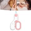 Fockety Nail Clippers for Cats and Dogs, Wear-Resistant, Portable, for At-Home Grooming (PINK) view 2