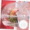 Practical Hanging Bird Bath for Cages, 2-Pack, Plastic view 2