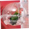 Practical Hanging Bird Bath for Cages, 2-Pack, Plastic view 4