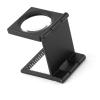MOUMOUTEN Magnifying Glass, 10x, 28 mm Lens, Triple-Folding, Zinc Alloy, with Scale view 2