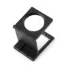 MOUMOUTEN Magnifying Glass, 10x, 28 mm Lens, Triple-Folding, Zinc Alloy, with Scale view 3