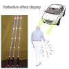 Vaotuoa Titanium Alloy Telescoping Reflective Blind Cane, 138 cm (54 in), with Screw-On Roller Tip (A) view 3