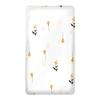 Treer Baby Fitted Sheet with Elastic, 3D Crib Sheet, Yellow Flowers, 95 x 65 x 10 cm view 1
