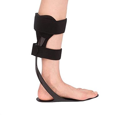 Closed-Toe Carbon Fiber Foot and Ankle Orthosis for Foot Drop, Stroke Hemiplegia, Tendon Strain and Polpac