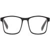 BRILO Men's Black Rectangular Reading Glasses +3.50 view 3