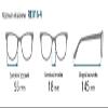 BRILO Men's Black Rectangular Reading Glasses +3.50 view 4