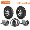 10 in 24 V 500 W Dual-Drive Motor Kit with 4.10-4 Off-Road Tires, 2WD Joystick and Remote Control view 2