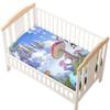 Morbuy Baby Crib Fitted Sheet, Forest Mushroom Design, Microfiber, 120 x 60 cm view 4
