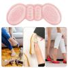 Heel Inserts, Protective Heel Pads, Strong Adhesion, Cushioned Heel Pads, Anti-Friction, 6mm Heel Protection Pads, 10 Pairs view 4