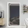 DTREEL Cat Screen Door for Balcony, Pet Mesh Door with Zipper, 100 x 200 cm view 1