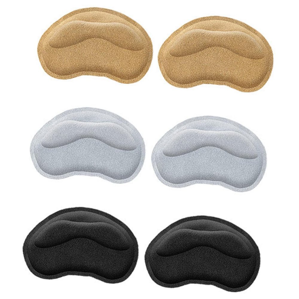Anneome Heel Liners, 3 Pairs, Self-Adhesive Heel Pads for Women's High Heels