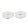 ORFOFE Round Transparent Glass Shrimp Feeding Bowls, 5-Pack view 3