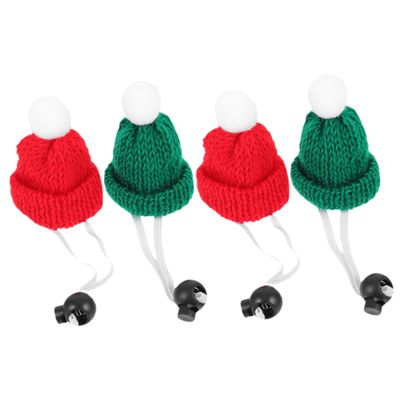 BESPORTBLE 4-Piece Christmas Hats for Small Pets
