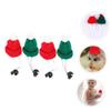 BESPORTBLE 4-Piece Christmas Hats for Small Pets view 2