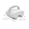CIYODO Double-Roller Lint Remover for Pet Hair, ABS Hair-Cleaning Tool, Practical and Durable for Home Use view 3