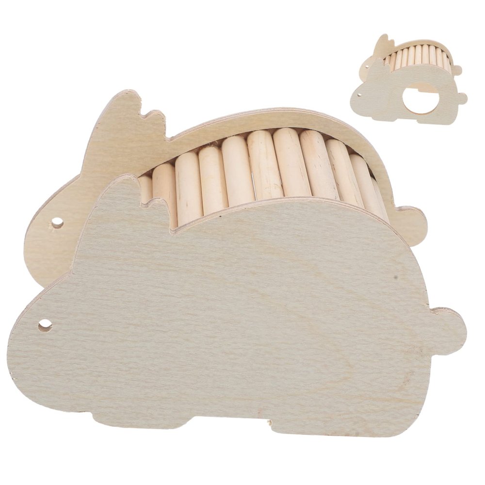 VILLFUL Wooden Hideout for Hamsters