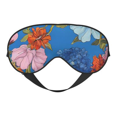 Hello Hawaii Print Satin Sleep Mask