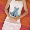 Shark Plush Hot Water Bottle with Washable Cover, 1 L view 4