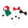 BESPORTBLE Mini Adjustable Pet Hat and Bowtie Set view 1