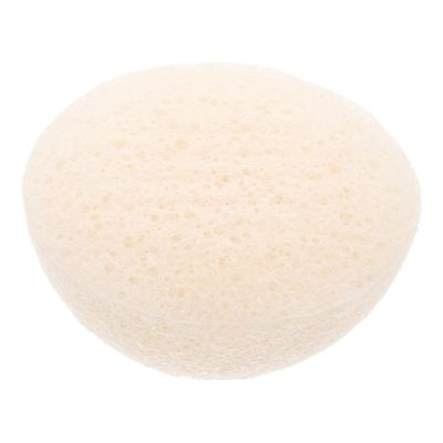 White Konjac Facial Cleansing Sponge for Makeup Removal
