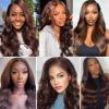 Brazilian Body Wave Hair Bundles with HD Lace Closure view 4