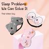 Sleep Mask for Women and Men, Eye Protection for Summer Travel, Reduces Puffy Eyes (Cute Panda) view 3