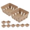 Amosfun 30-Pack Paper Berry Baskets, 10 x 10 x 4.5 cm view 2