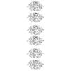 VALICLUD 3 Pairs Chic Shoe Buckles with Crystals and Pearls, Wedding Shoe Decorations, Reusable Stylish Shoe Accessories for Celebrations and Everyday Use view 1