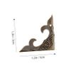 VILLFUL Antique Iron Corner Protectors for Photo Albums and Wooden Boxes, 40-Pack view 2
