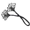 HAPINARY Black Fabric Hair Bun Maker for Stylish, Casual Buns view 1
