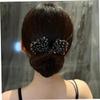 HAPINARY Black Fabric Hair Bun Maker for Stylish, Casual Buns view 4