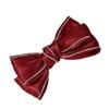 FRCOLOR Large Red Silk and Satin Hair Clip with Unique Bow Decoration view 1