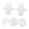 Reusable Women's Sanitary Pads, White, 10-Pack view 3