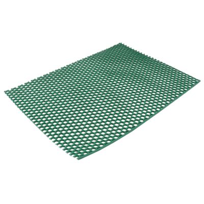 BESPORTBLE Dog Crate Pad with Dense Hole Pattern, 1 pc, PVC, Green