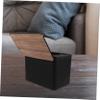 KONTONTY Refillable Plastic Tissue Box Holder with Flip Lid view 2
