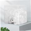 BESPORTBLE 3-Piece Transparent Hamster Cooling Nest, Summer Hideout for Small Pets view 2
