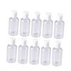 Beatifufu 10-Pack 75 ml Refillable Press Bottles, Plastic Travel Bottles, Assorted Colors view 1