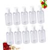 Beatifufu 10-Pack 75 ml Refillable Press Bottles, Plastic Travel Bottles, Assorted Colors view 3