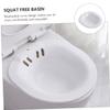 Foldable Sitz Bath for Women and Seniors, Space-Saving, White view 3