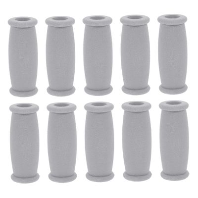 PLAFOPE 10-Pack TPR Crutch Grip Pads, Soft and Lightweight