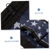 Healeved Wheelchair Armrest Side Bag with 3 Front Pockets and Zippered Storage Compartment view 3