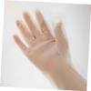 Long PVC Cleaning Gloves, 4 Pairs, White, for Kitchen view 3