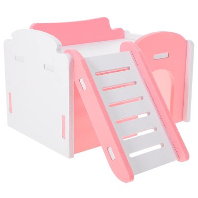 BCOATH Hamster House, Multifunctional Hideout, 1 pc., Pink