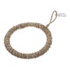 HAPINARY Decorative Grass Bird Hammock, Round Cage Swing for Parrots and Birds view 1