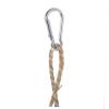 HAPINARY Decorative Grass Bird Hammock, Round Cage Swing for Parrots and Birds view 3