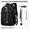 Foldable Trekking Poles, Compact Travel Walking Sticks, 1 Pack view 4