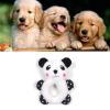Jiawu Stuffed Dog Plush Toy, Soft Teething Chew Toy, Panda view 4